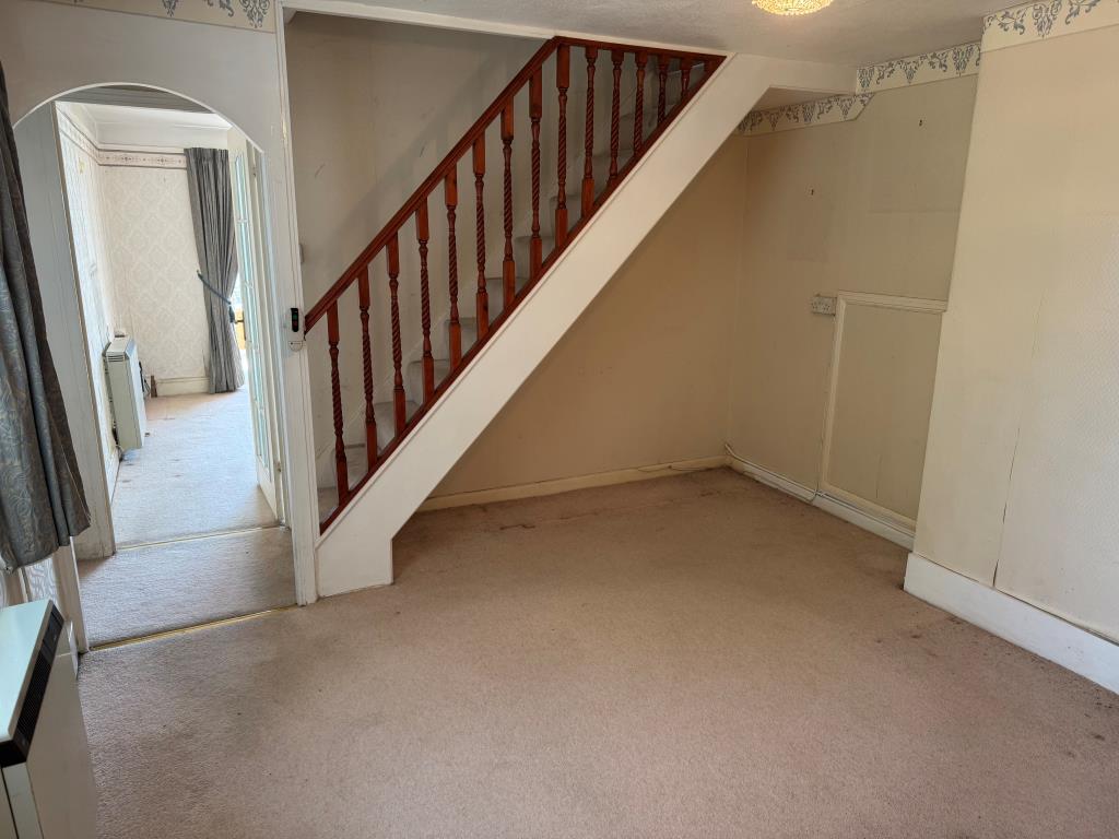 Lot: 147 - COTTAGE FOR IMPROVEMENT WITH SEA VIEWS - The Dining Room